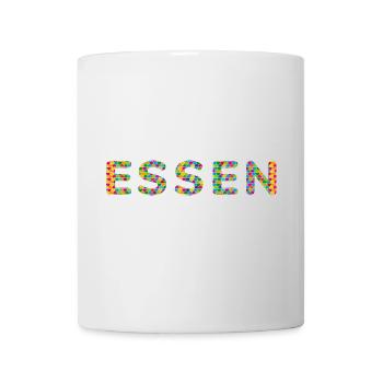 Food Fan T-Shirt – Pour les vrais fans ! - Mug blanc - blanc - Devant