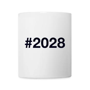 2028 Hashtag - Mug - white - Front