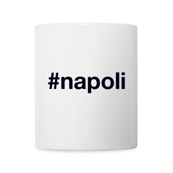 NAPOLI Hashtag - Tasse - Weiß - Vorne
