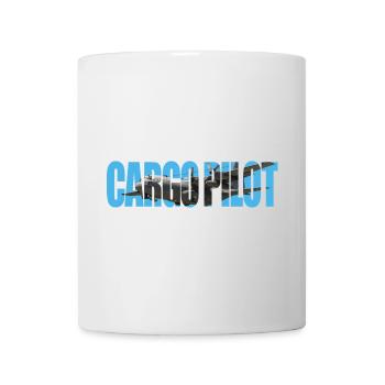 Pilote cargo C-130 - Mug blanc - blanc - Devant