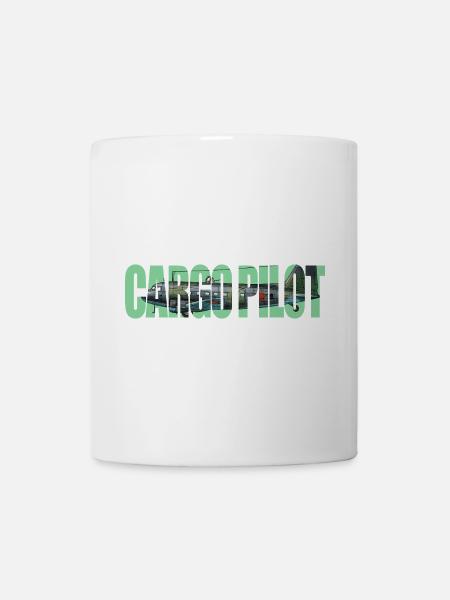 Cargo pilot Li-2 - Tasse - Weiß