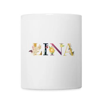 Lina - Mug blanc - blanc - Devant