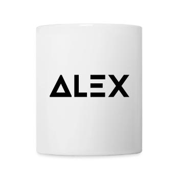 Prénom Alex - Mug blanc - blanc - Devant