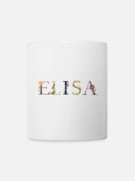 Elisa - Tasse - Weiß