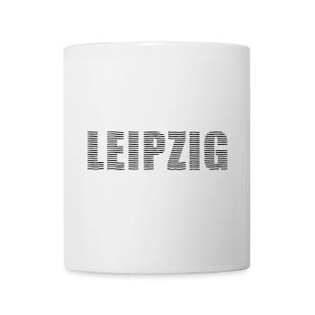 Leipzig Linienschrift - Tasse - Weiß - Vorne