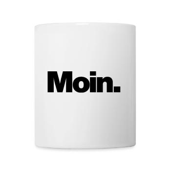 Moin – North German greeting - Mug - white - Front