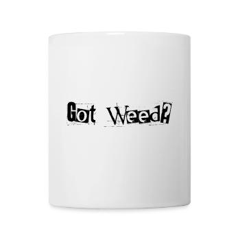 Got Weed Black by Falsches Design - Tasse - Weiß - Vorne