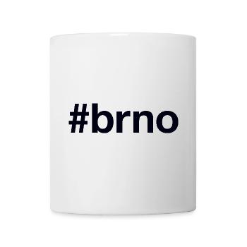 BRNO Hashtag Czech Tschechien - Tasse - Weiß - Vorne