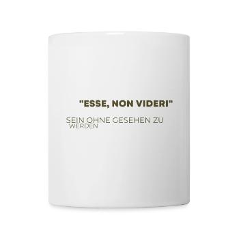 Esse non videri - Être sans être vu - Mug blanc - blanc - Devant