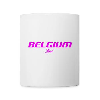 BELGIUM GIRL Belgien - Tasse - Weiß - Vorne
