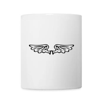flügel engelsflügel wings seraph fallen angel - Mug - white - Front