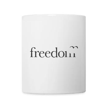 Freedom - Mug blanc - blanc - Devant