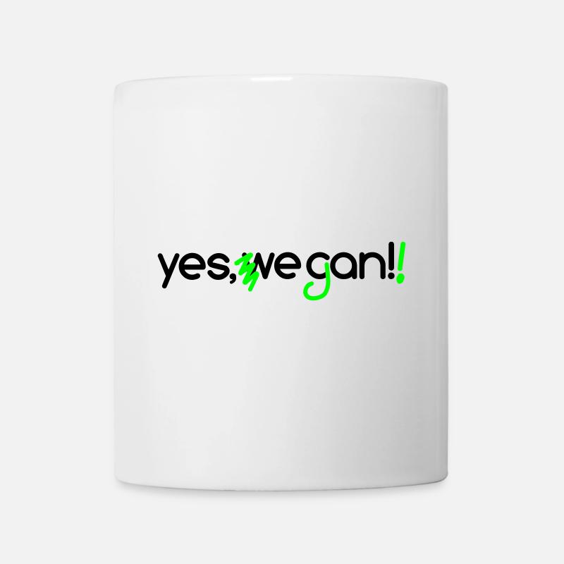 yes_vegan - Mug - white