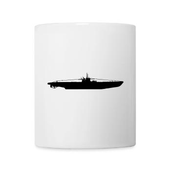U-Boot , Kriegsmariene, U Boot , Marine (25) - Tasse - Weiß - Vorne