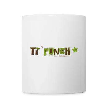 TI Punch La MARTINIQUE - Mug blanc - blanc - Devant
