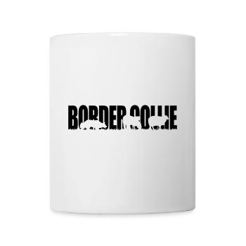 BORDER COLLIE WORKING DOG Wilsigns Dog Dog - Mug - white - Front