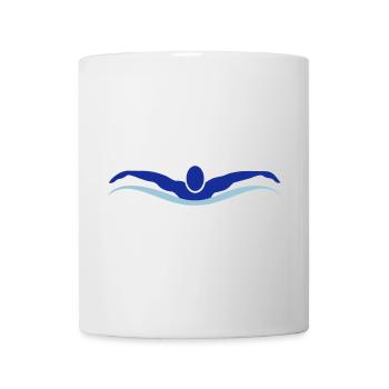 nage - Mug blanc - blanc - Devant
