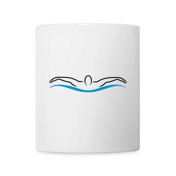 nage - Mug blanc - blanc - Devant