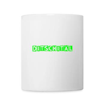 Ditschitäl! TShirts für Nerds & Digitalisierung - Tasse - Weiß - Vorne