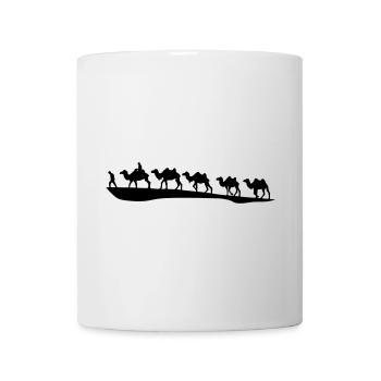 caravane - Mug blanc - blanc - Devant