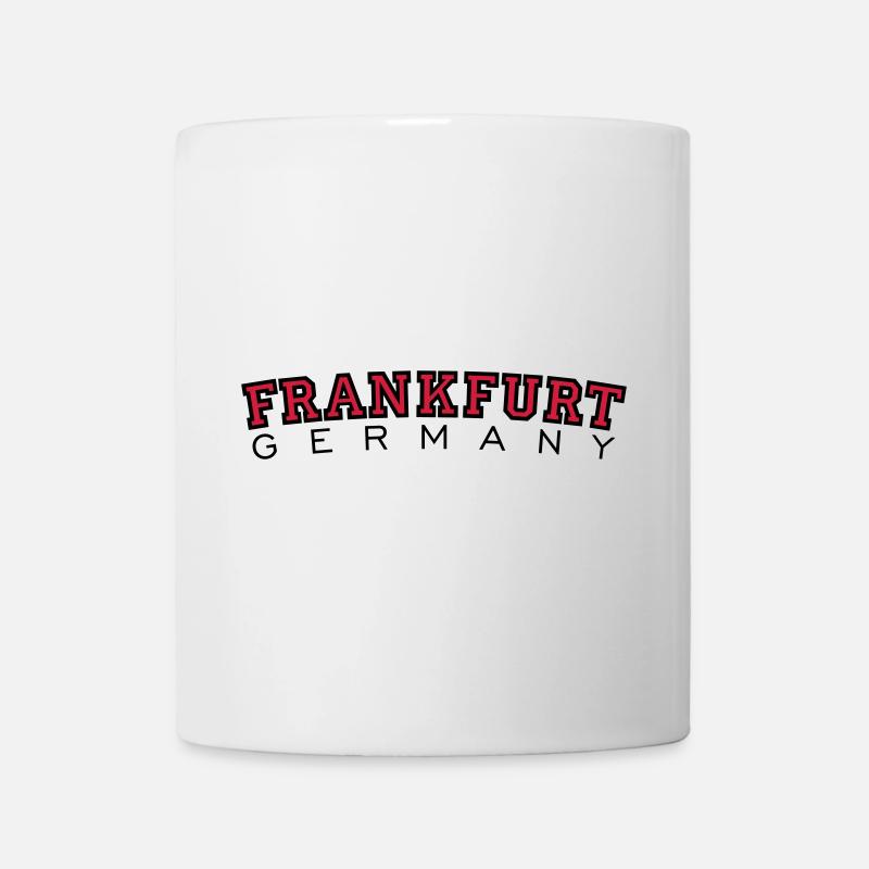 Frankfurt Germany (Rot) - Tasse - Weiß