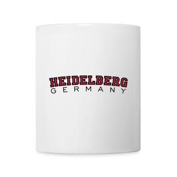Heidelberg Germany Red/Black - Mug - white - Front