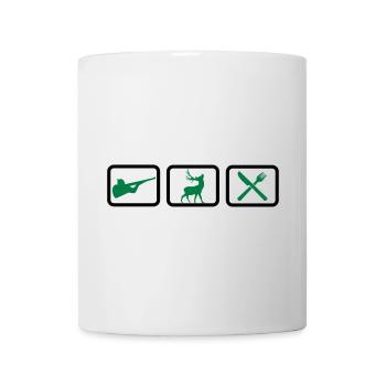 jagd - Tasse - Weiß - Vorne