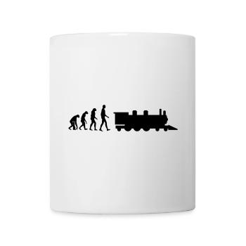 Railway Railwayman Cheminot Train Eisenbahn - Mug - white - Front