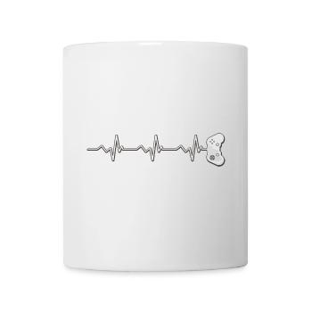 Gamer pulse - Mug - white - Front