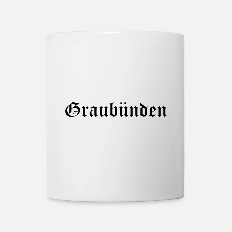 Grisons - Mug blanc - blanc