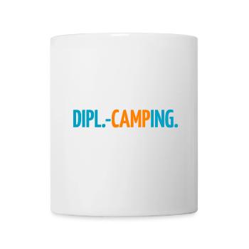 Dipl.-Ing. Camper Fan Experte Camping Wohnmobil - Tasse - Weiß - Vorne