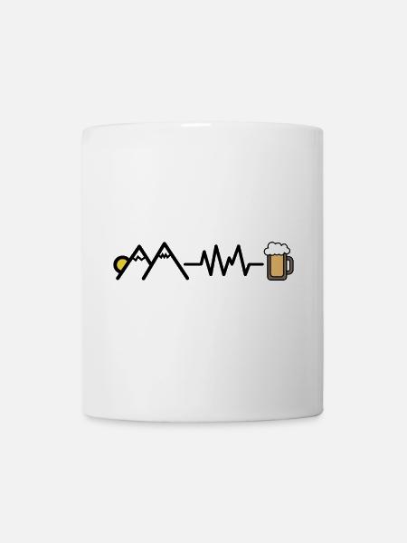 Bergsteiger - Tasse - Weiß