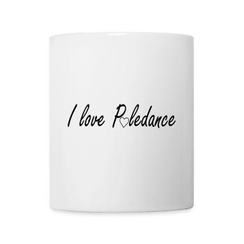 I love Poledance - Sport mit Herz - Tasse - Weiß - Vorne