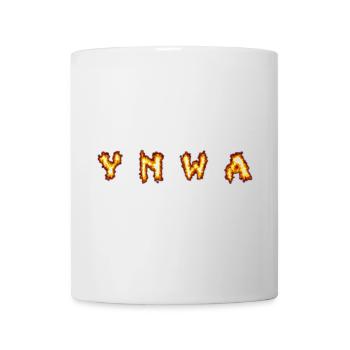 Flaming Letters Print - Mug - white - Front