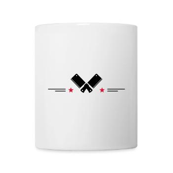 Küchenmesser für Sterneköche - Tasse - Weiß - Vorne