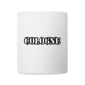 Köln Colonia Cologne Stadt Fußball Verein Kölle - Tasse - Weiß - Vorne