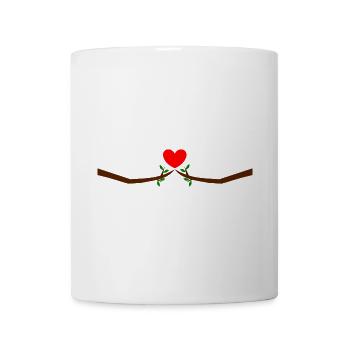 Valentinstag, Valentinstag, Valentinstag - Tasse - Weiß - Vorne