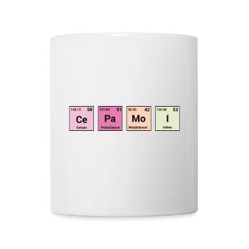 Cepamoi in periodic elements - Mug - white - Front