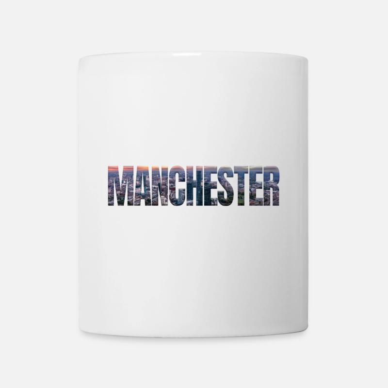 Manchester Skyline - Mug - white