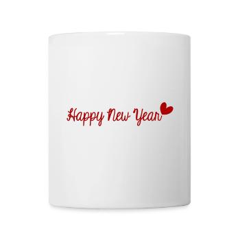 HAPPY NEW YEAR. NEW YEAR'S EVE. NEW YEAR - Mug - white - Front