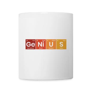 Periodensystem Genius - Tasse - Weiß - Vorne