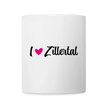 I love Zillertal - Tasse - Weiß - Vorne