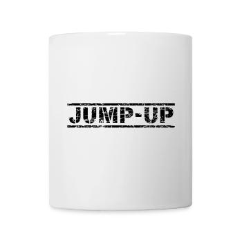 Jump Up - Tasse - Weiß - Vorne