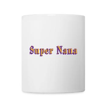 super nana - Mug blanc - blanc - Devant