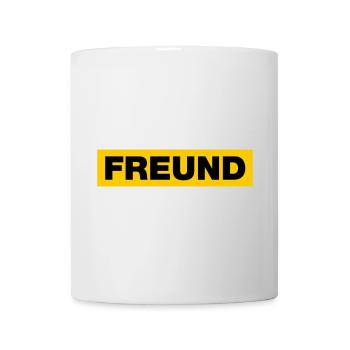 Freund - Tasse - Weiß - Vorne