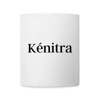 Kénitra - Mug blanc - blanc - Devant
