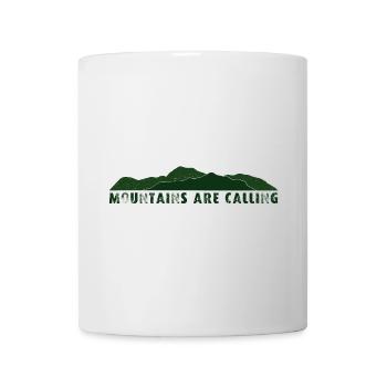 Mountains are Calling - Mug - white - Front