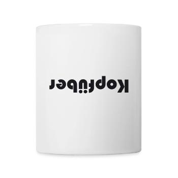 Kopfüber - Tasse - Weiß - Vorne