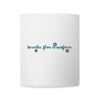 yoga mantra - Tasse - Weiß - Vorne