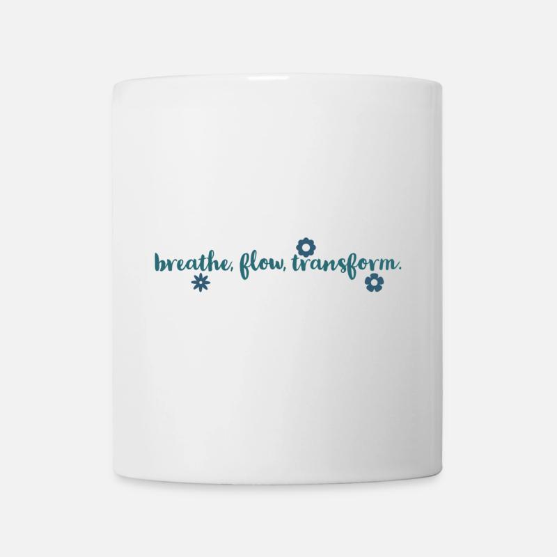 yoga mantra - Tasse - Weiß
